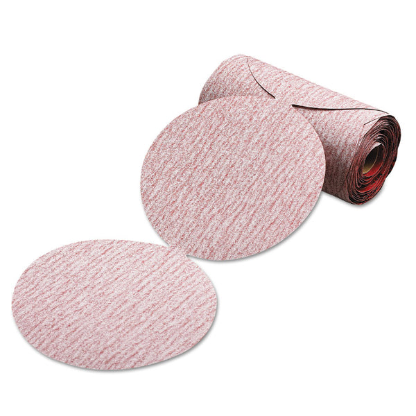 Carborundum Premier Red Aluminum Oxide Dri-Lube Paper Disc Roll - AMMC