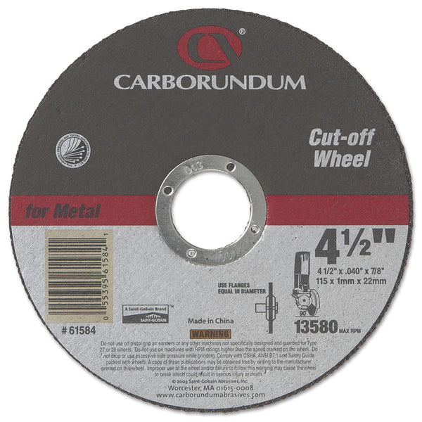Carborundum Extra Thin Cut-Off Wheel for Right Angle Grinders - AMMC