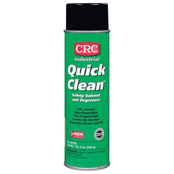 CRC Quick Clean Safety Solvent and Degreaser (Case of 12) - AMMC