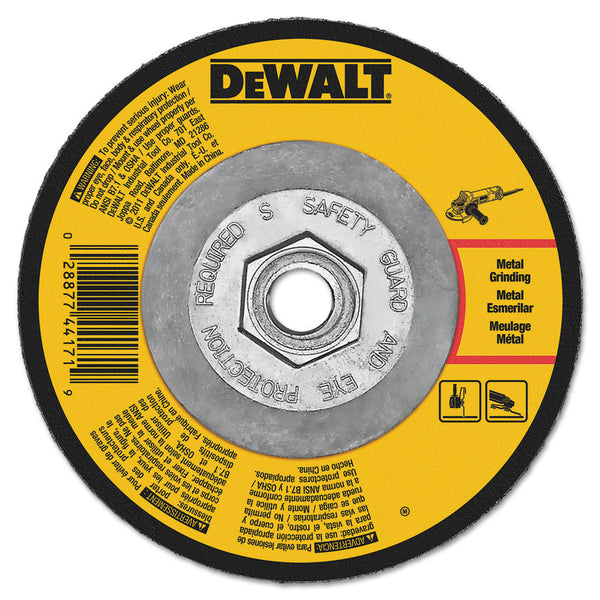 DeWalt High-Performance 4-1/2" Combination Grinding/Cutting Wheel - AMMC