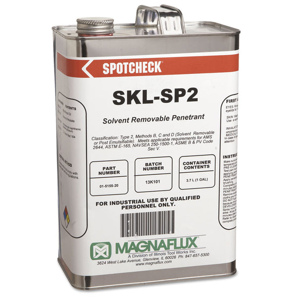 Magnaflux Spotcheck SKL-SP2 Solvent Removable Penetrant - AMMC