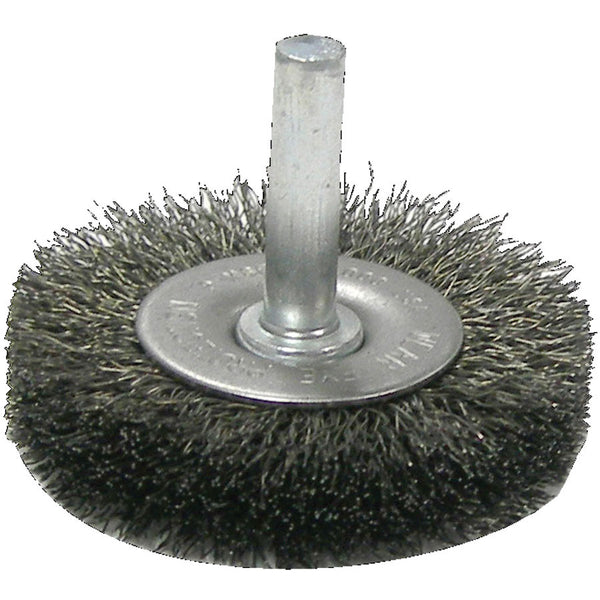 Weiler Crimped Wire Radial Wheel Brushes - 2" or 3" - AMMC